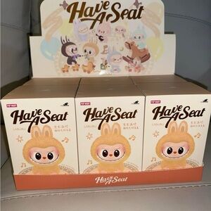 Labubu Have A Seat Learning Toy - Cream